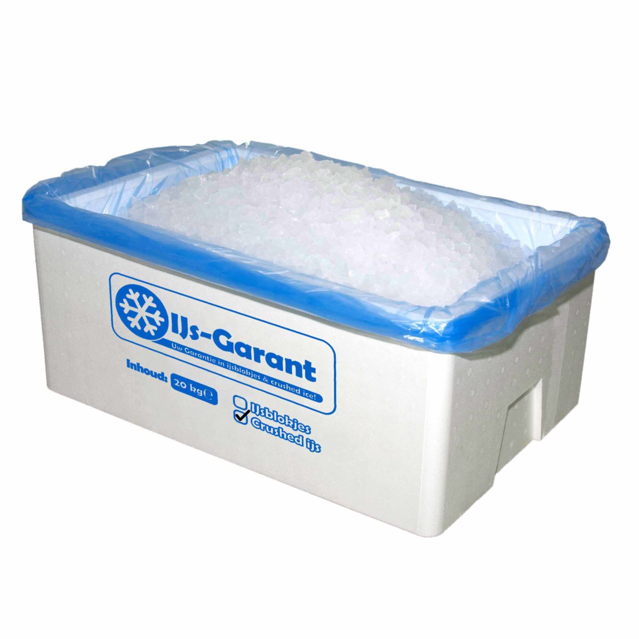 Verdragen Informeer speling Tempex koelbox met 20kg crushed ijs | bestel hier online!| Amsterdam 