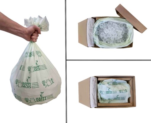 milieu vriendlijke verpakking ijsblokjes in dozen karton